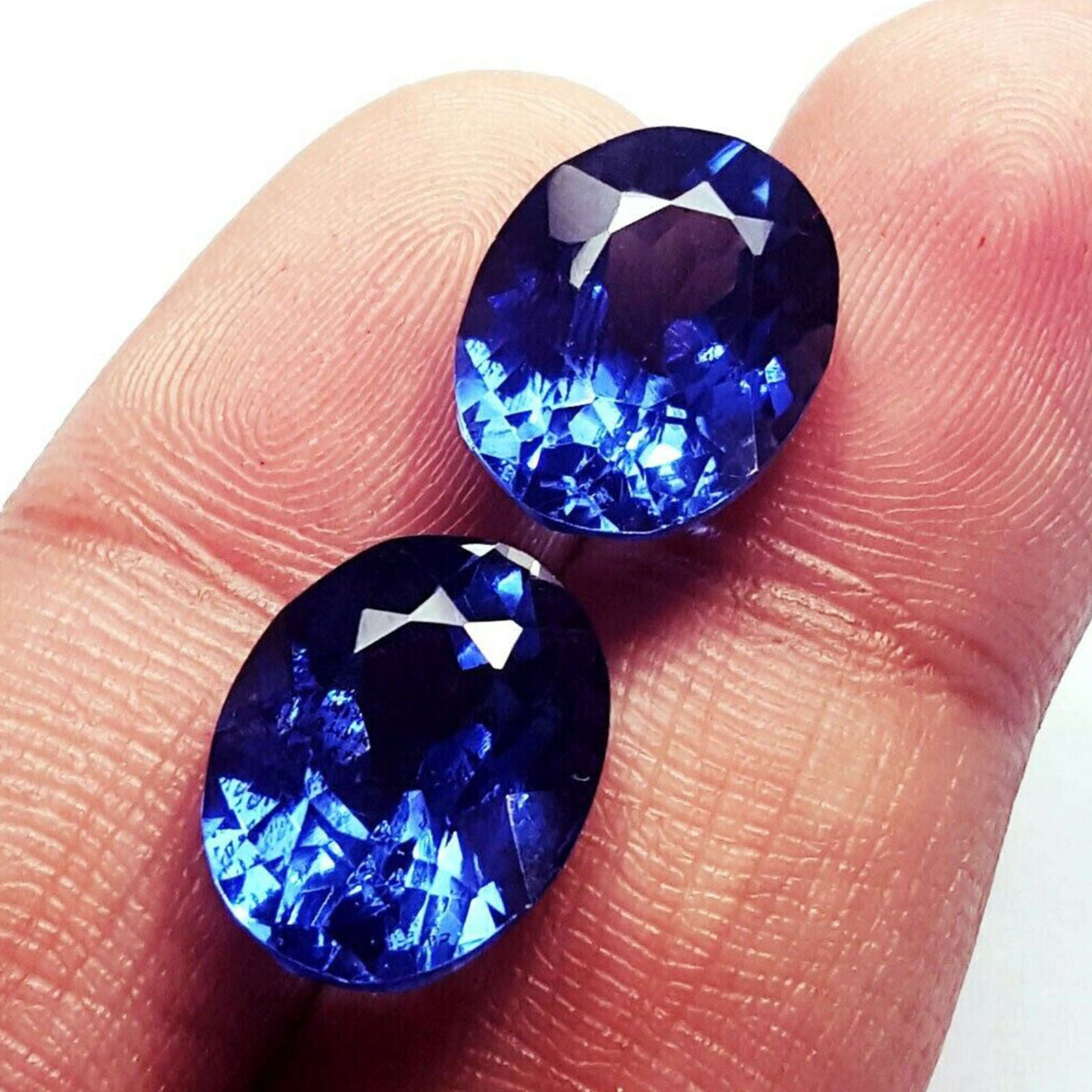 Muka cincin nilam sintetik buatan