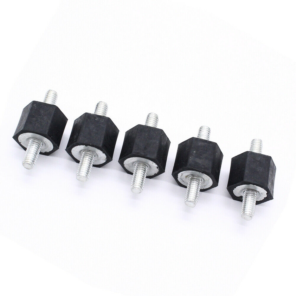 5pcs Fuel Pump Engine Cover Rubber Mounts Fits for M6 VW Mk2 Skoda 191201256 new