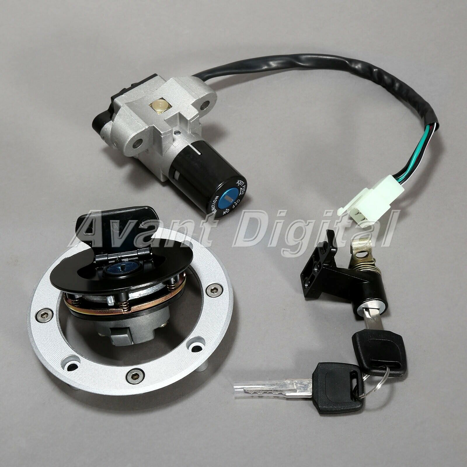 Ignition Switch Gas Cap Cover Seat Lock For Suzuki GSF400 Bandit GK7AA 1995-2000