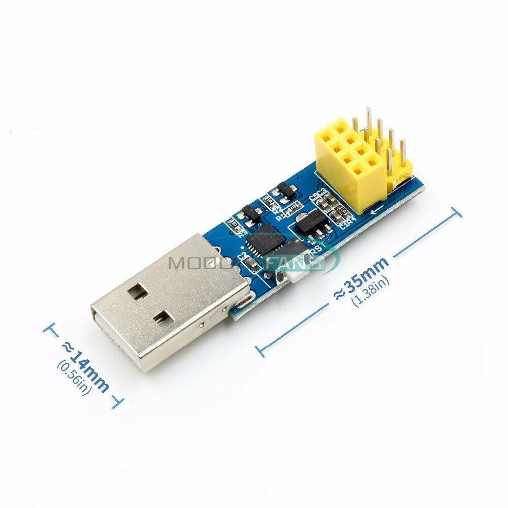 ESP8266 WIFI ESP-01 ESP-01S Module Adapter Download Debug Link For Arduino