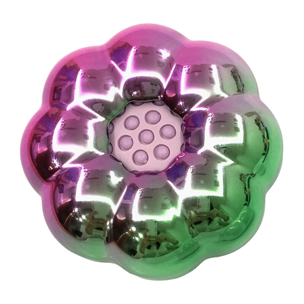 Hair Comb Massage Brush Detangling Knots for Men Women Hair Rainbow Flower