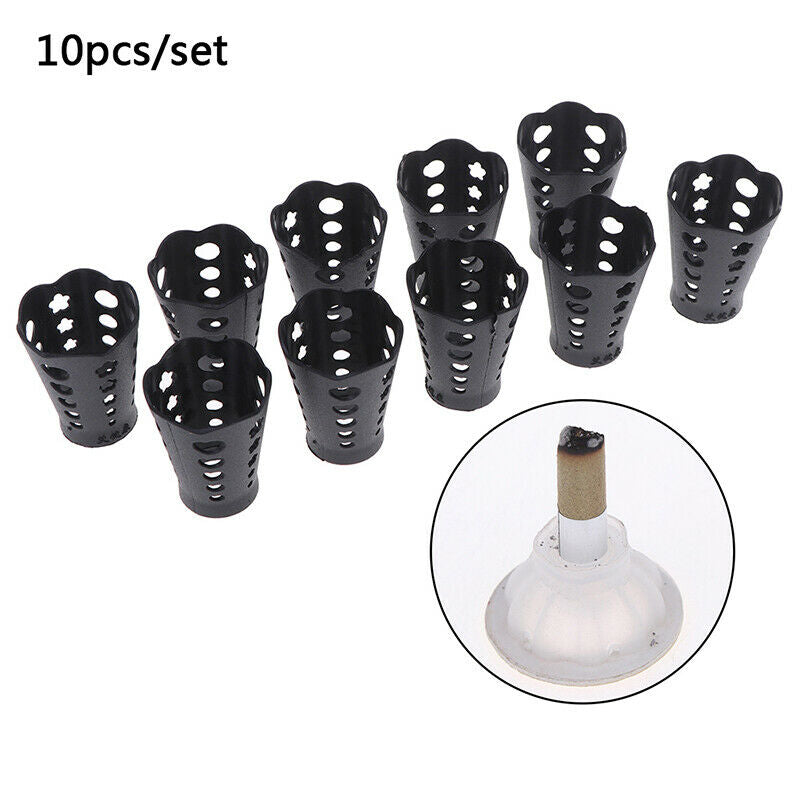 10Pcs Ai Candle Stick Moxibustion Cover Anti-Hot Anti-Ash Moxa Massage Co DS Kt