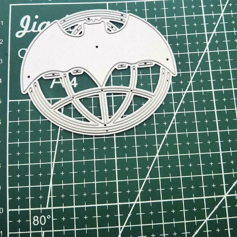Earth Bat Carbon Steel Cutting Dies DIY Scrapbooking Photo Album Embossing Paper