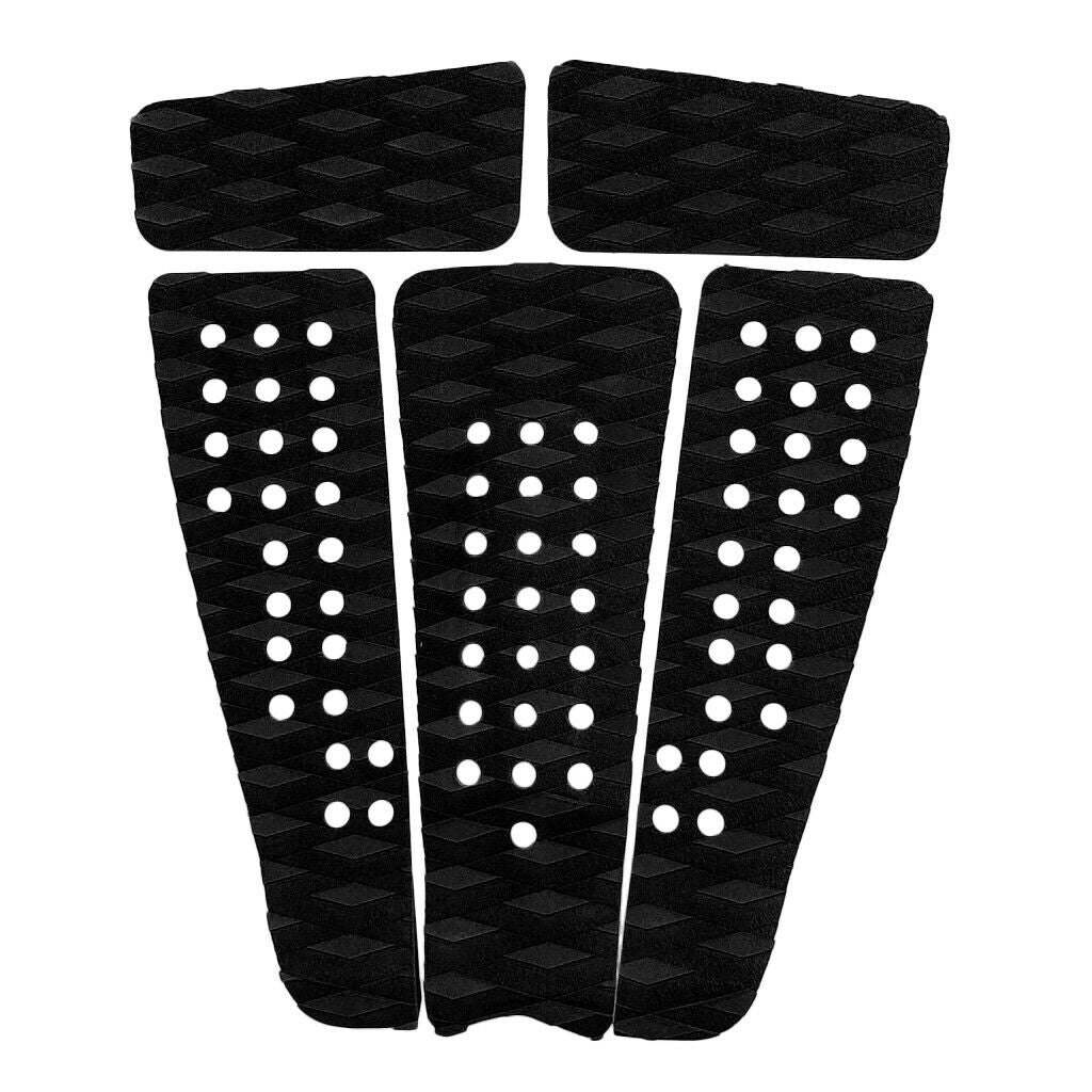 9x Rhombus Grooved Surfboard Surf  Traction Pad Tail Pad DIY Accessories