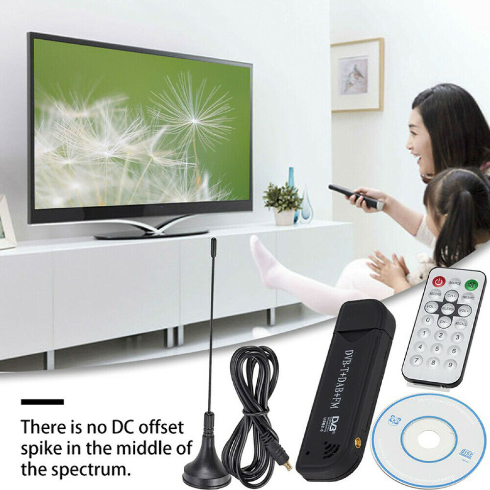 USB2.0 Digital DVB-T SDR+DAB+FM TV Tuner Receiver Stick SDR+DAB+FM Dongle Stick