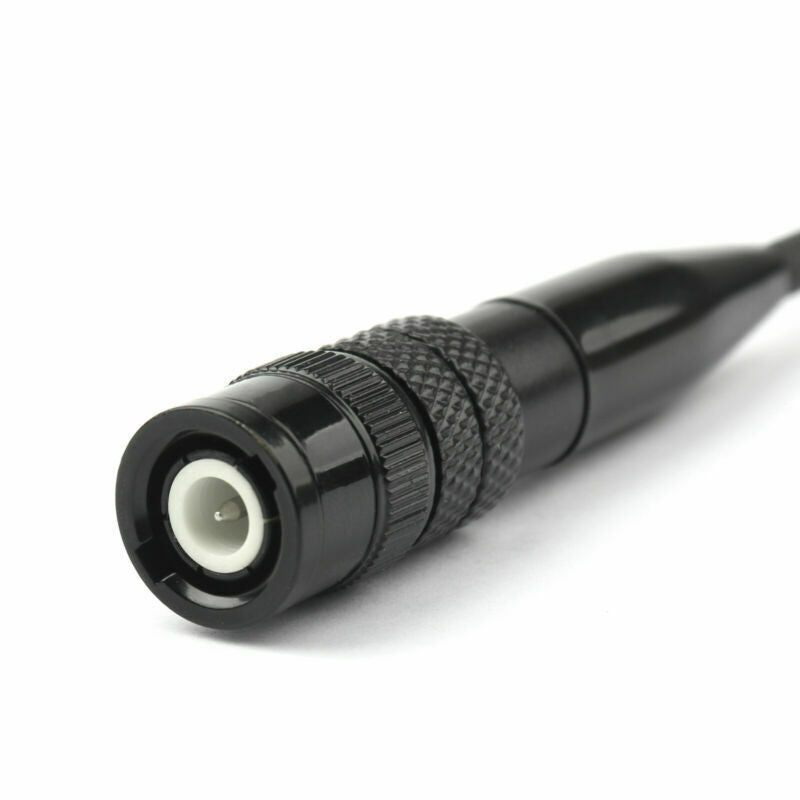 1x BNC Male Plug Walkie-talkie Antenna Two-way Radio For IC-V8 IC-V82 Black UA
