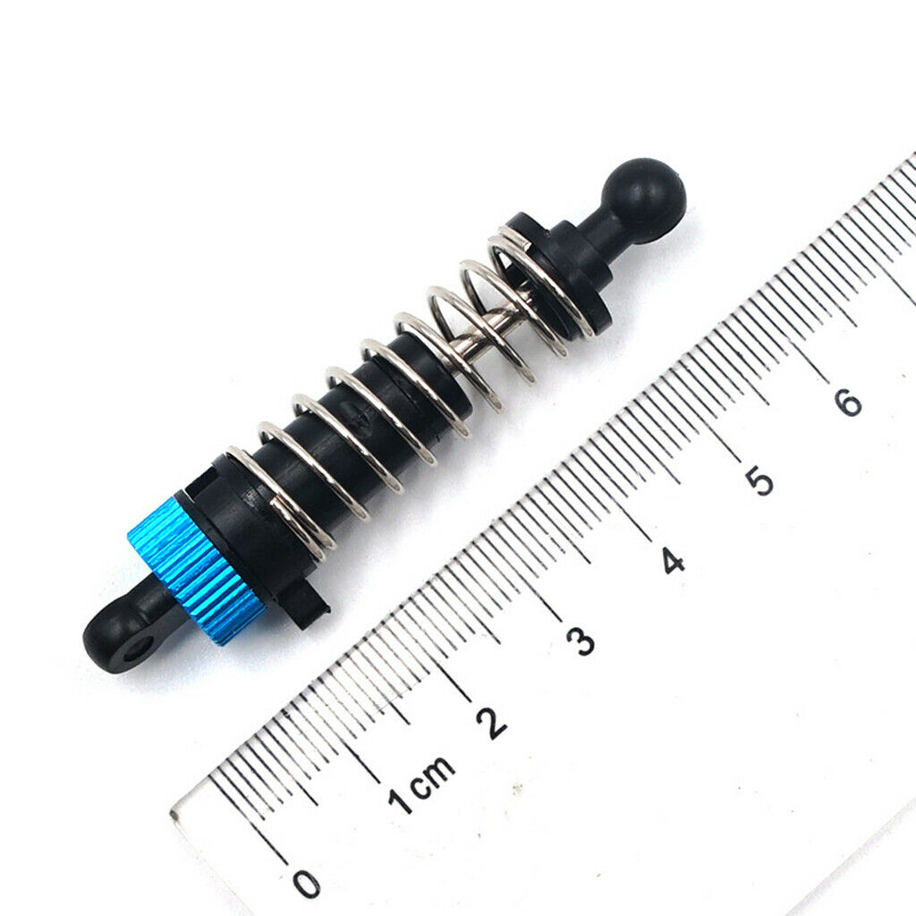2pcs 1/18 Plastic Front Shock Absorber Shock Absorber for Wltoys