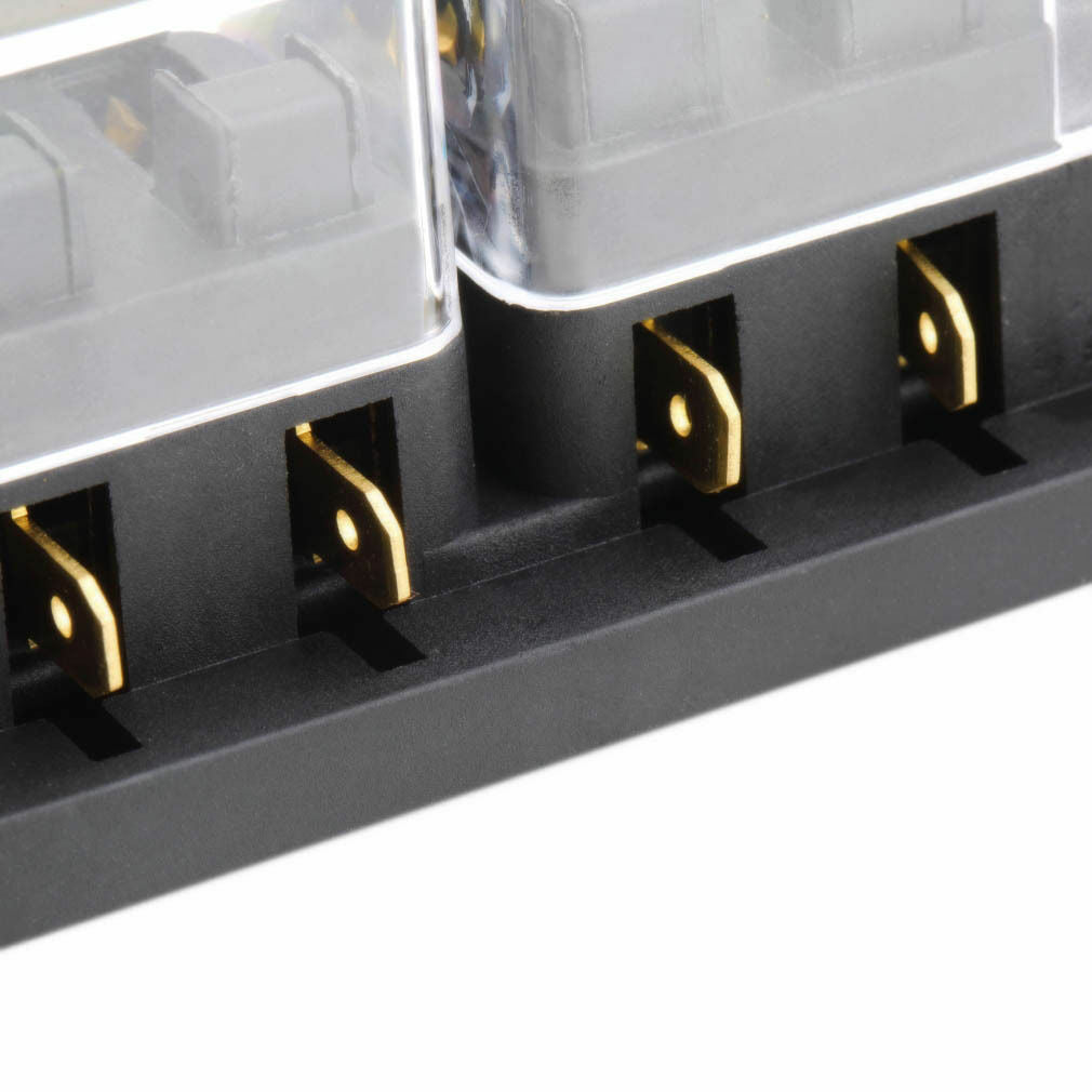 8 Way Circuit Car Boat Auto Automotive Blade Fuse Box Block Holder ATC ATO