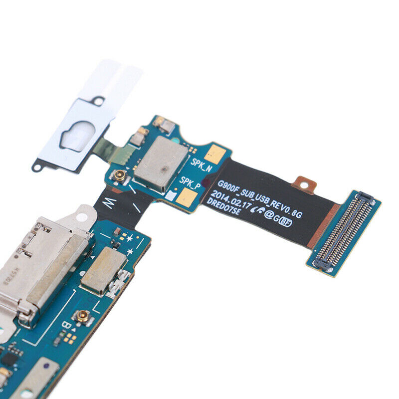 1Pc USB charging port dock connector flex cable for SM S5/G900F .l8