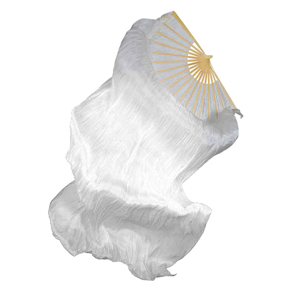 1x Belly Dance Fan Veil w/ USB Charger Chinese Dancing Veil for Dance Prop