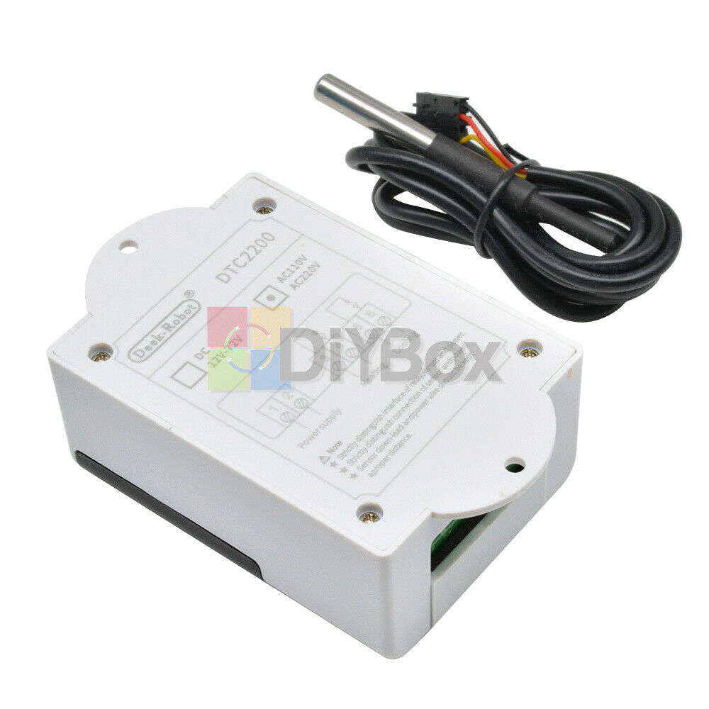 Deek DTC2200 110V-220V Digital Microcomputer Thermostat LED Temperature Control