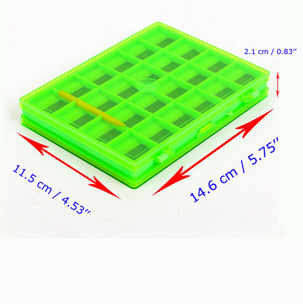 Fly   Fishing   Box   Waterproof   Double   Side   44   Compartment   Clear