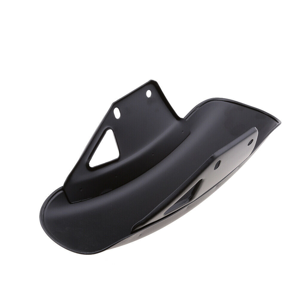 Stainless Steel Front  Mudguard Mud Guard Fits for Suzuki GN125 Black