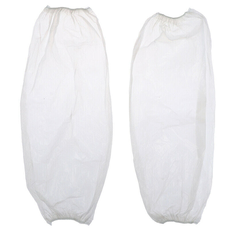 5Pair Disposable Tattoo Arm Sleeves Work Sleevelet Cover Elastic Band Waterpr_DD