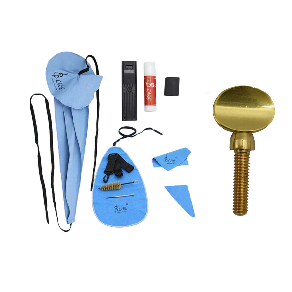 Saxophone Cleaning Care Kit Sax Brass Neck Receiver Screw for Saxophone Lovers