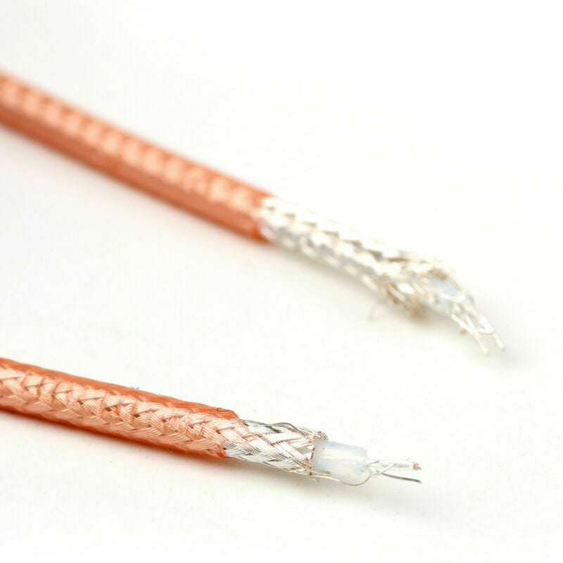 10m RG316 RF Coax Coaxial cable Connector 50ohm M17/113 Shielded Pigtail 32ft