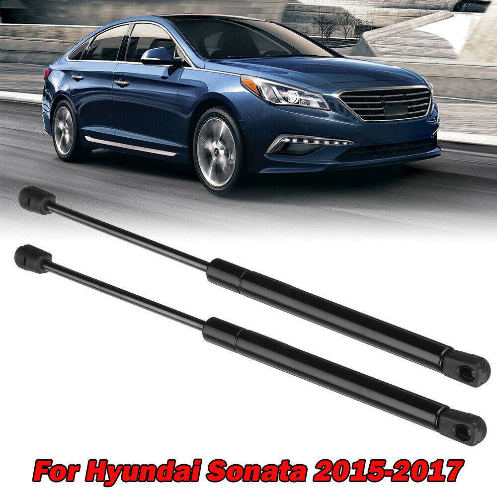2X Front Hood Lift Supports For 2015-2017 Hyundai Sonata 81161C1000 81171C1000