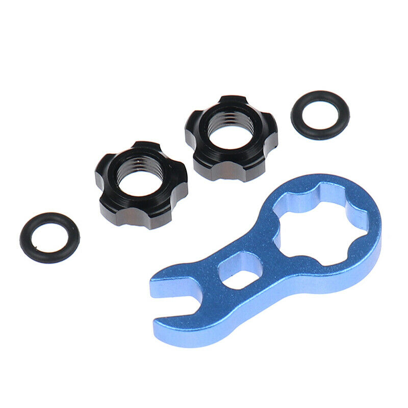 1Set Mountain Bike Gas Air Nozzle Tire Presta Valve Core Nut With Install.l8