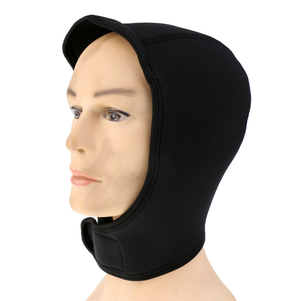 2mm Neoprene Stretch Surfing   Hat Wetsuit Kayaking Canoeing Warm Hood