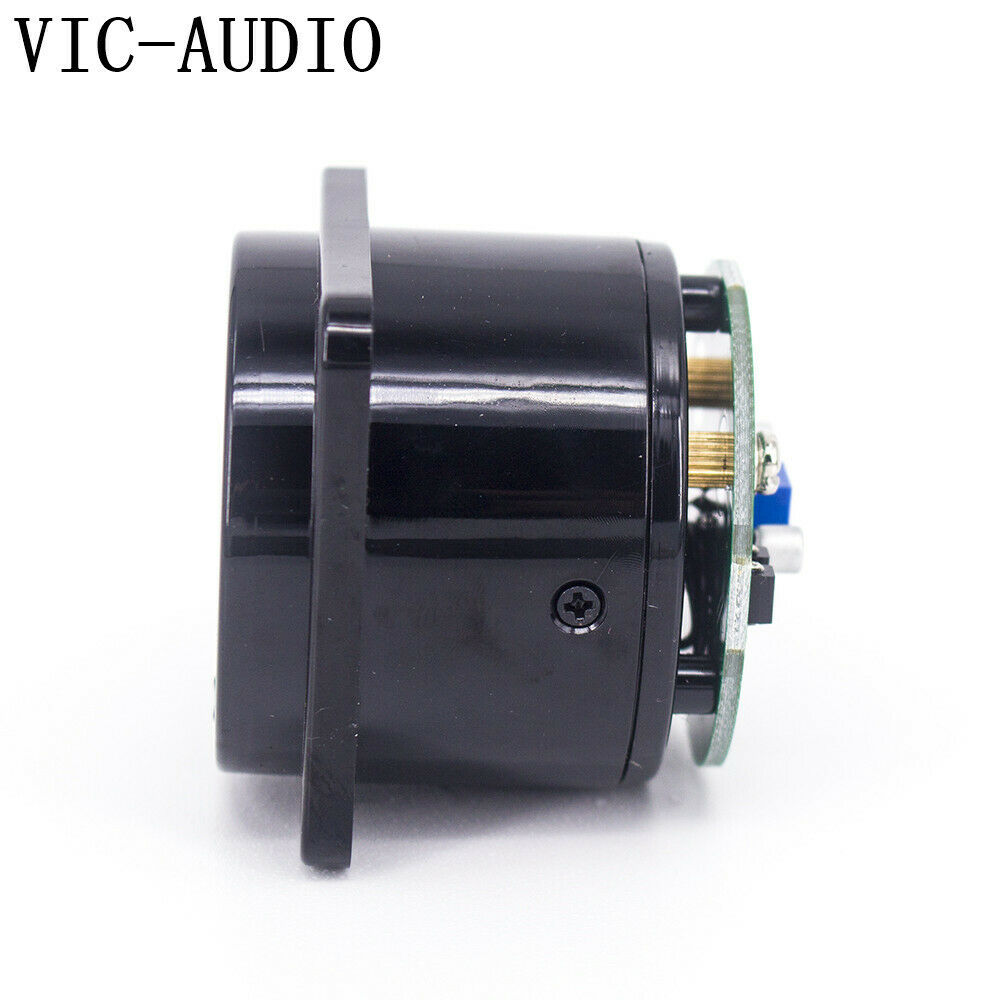 2Pcs Panel Meter 500VU Yellow Backlight + 2Pcs VU Meter Driver Board DC/AC 6-12