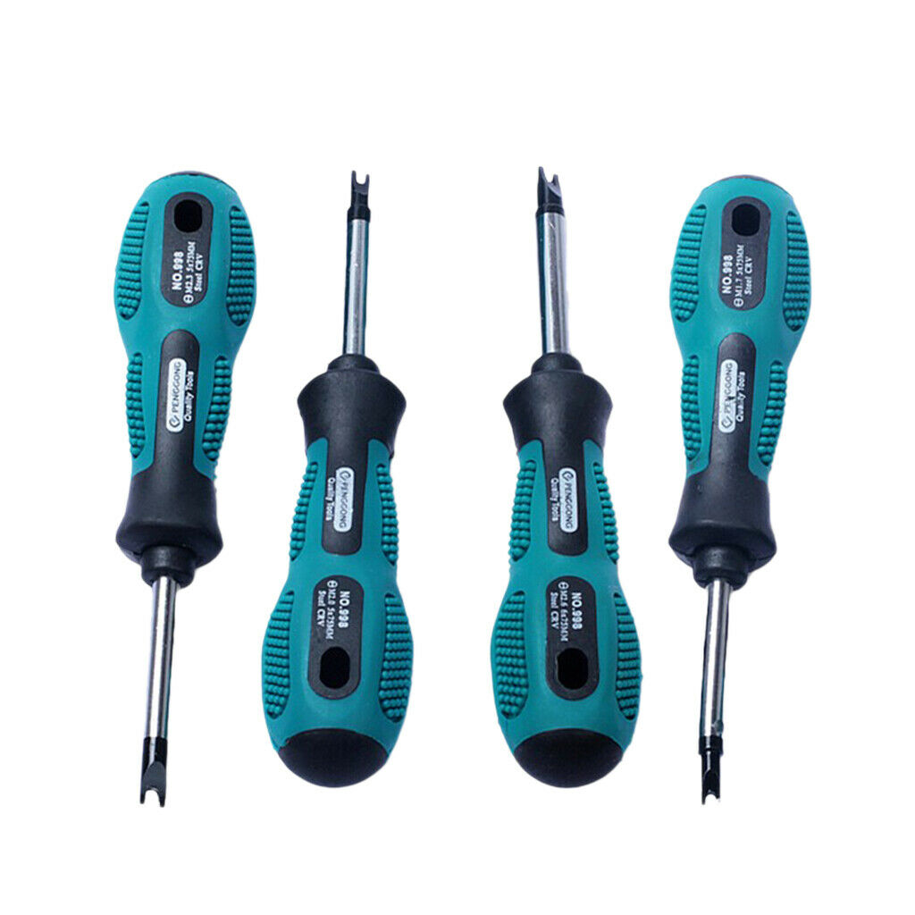 4Pack Magnetic Screwdriver Set Precision Type Slotted Bits Repair Tools