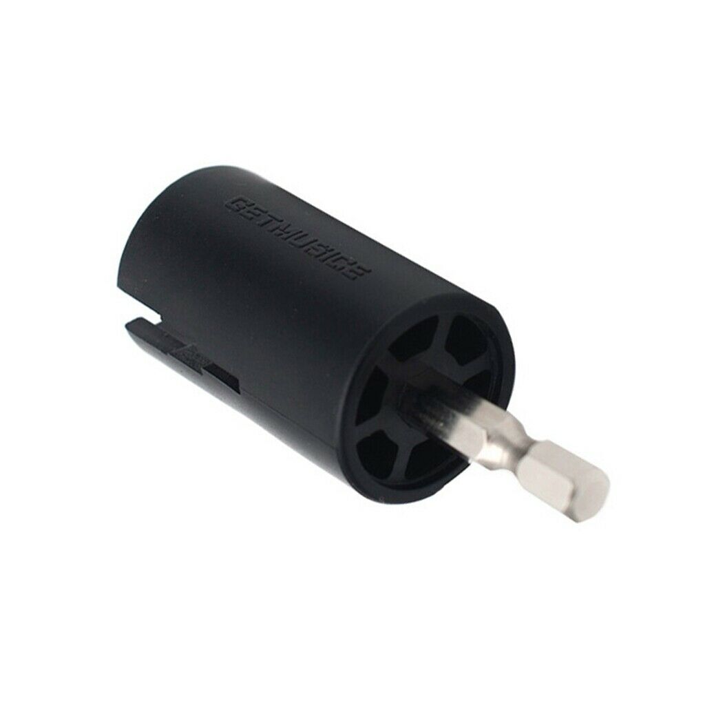 Black String Winder Tuning Peg Puller Electric Drill for Guitar Bass Repair Tool