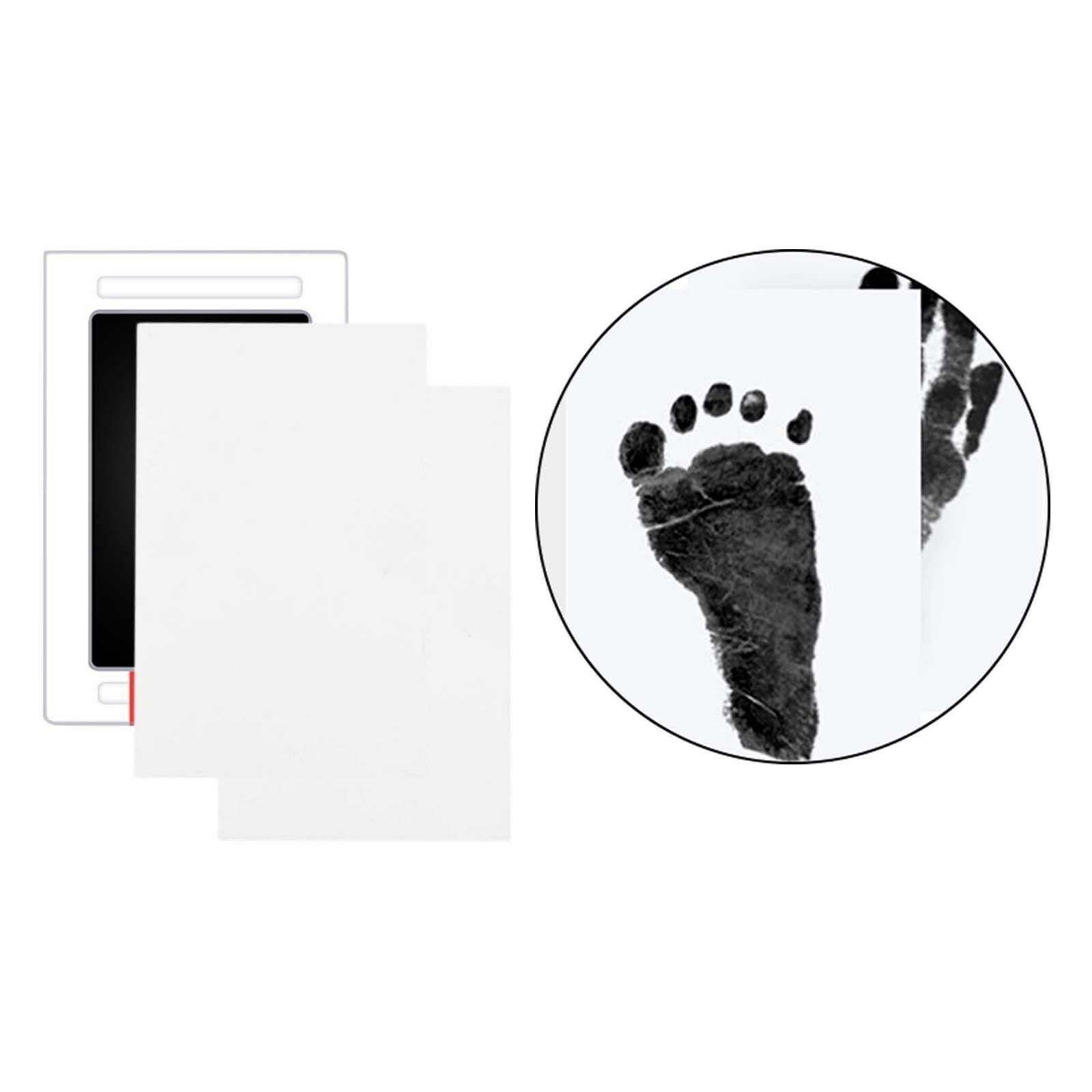 Newborn Baby Inkless Footprint Ink Pad Non-Toxic No Touch Skin Memory Gift