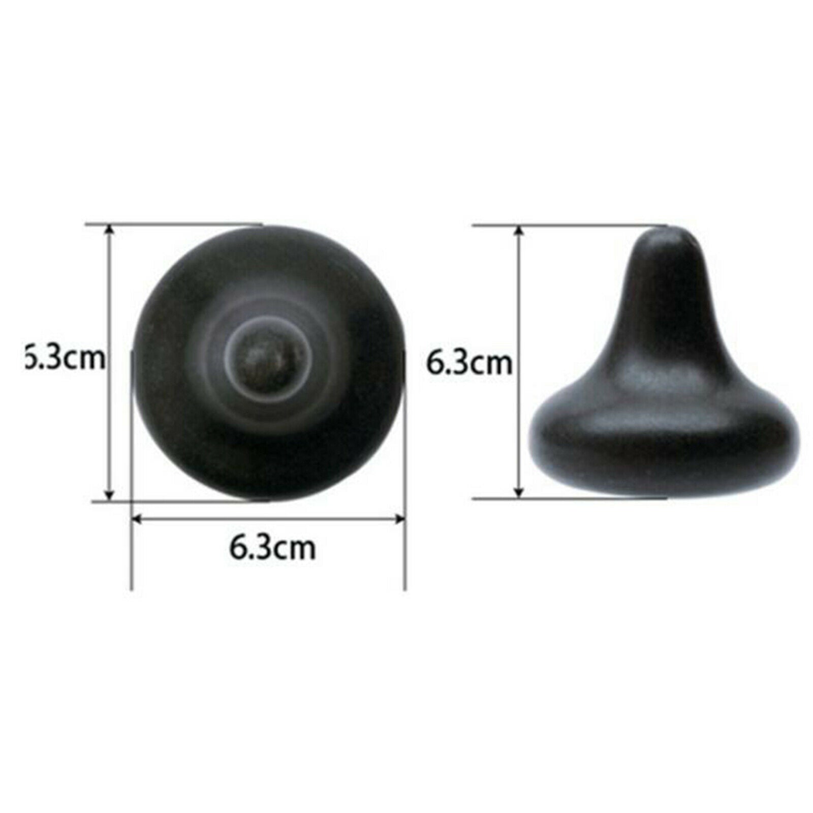 2 Piece Spa Therapy Hot Massage Stone Body Lava Basalt Tool 6.3x6.3x5.3cm