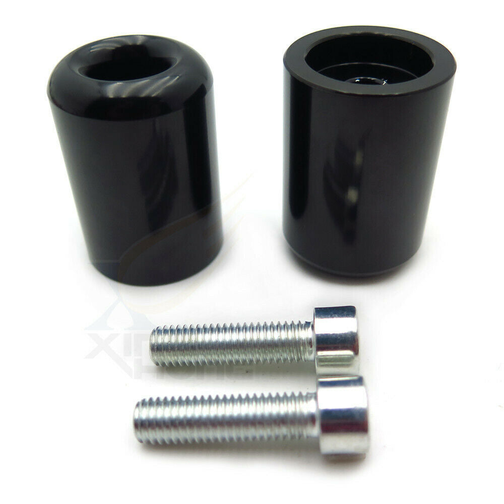 BLACK Handlebar Bar End Slider Kit For Kawasaki 2006-07 Ninja ZX-10R ZX10R