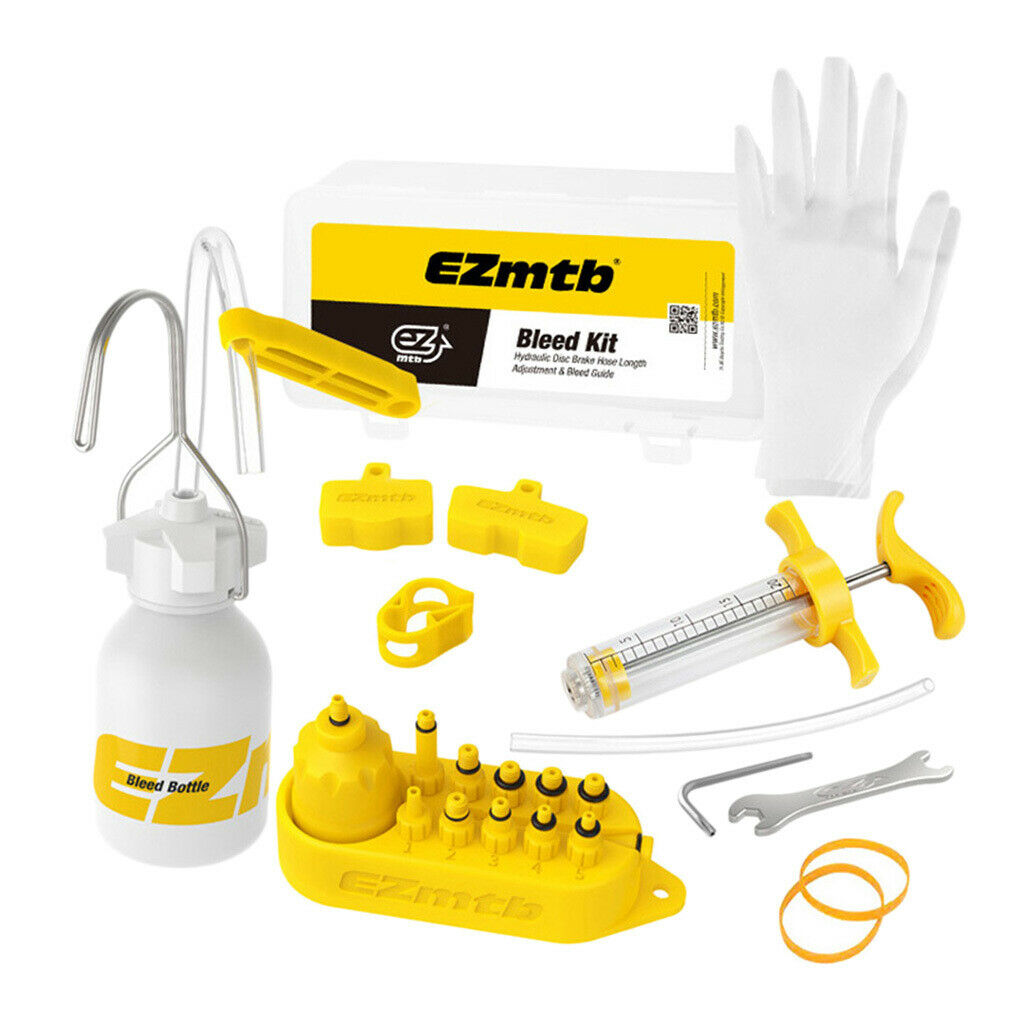 Professional Bike Bicycle Disc Brake Mineral Oil Bleeding Filling Tools Set