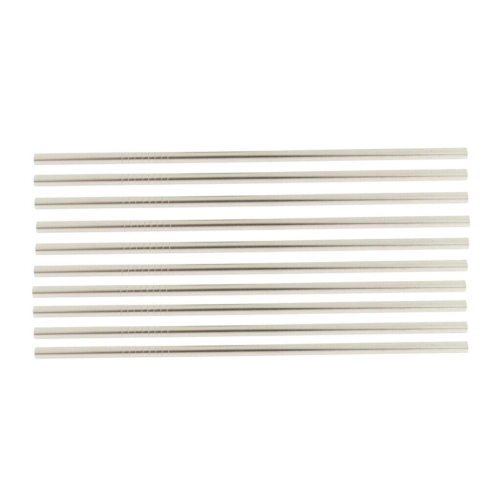 20pcs Stainless Steel Mixing Straws