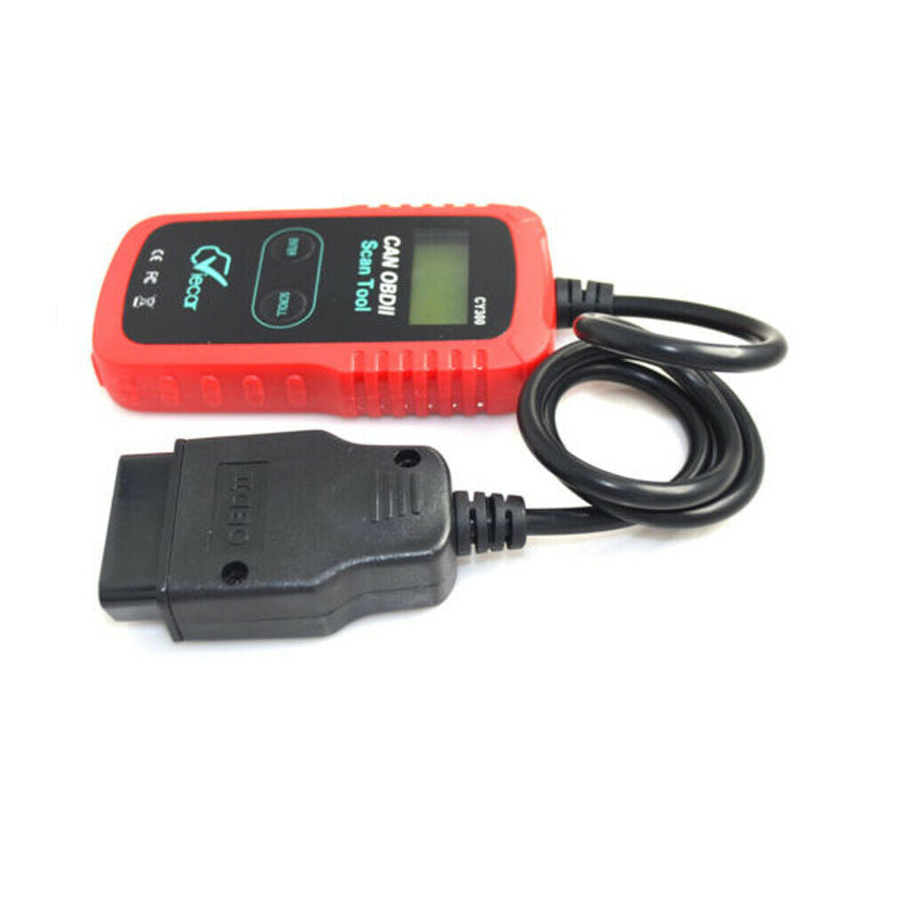 Scanner Diagnostic Tool Fault Automotive OBDII LCD Code Reader