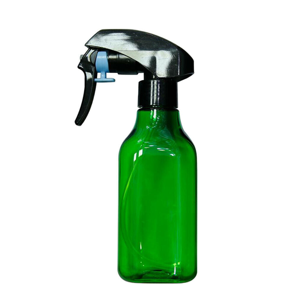 Empty Plastic Hairdressing Spray Bottle Sprayer Hair Salon Barber Tool Green