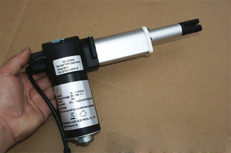 DC 29V 75W push rod motors stroke 50mm telescopic 1000N12V24V electric cylinder