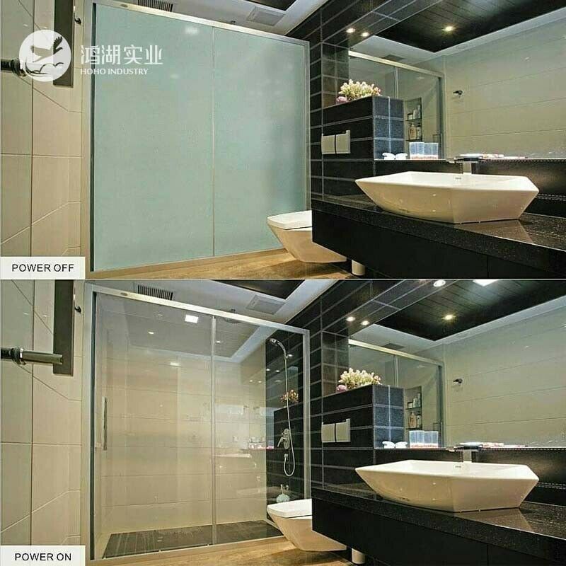 305mm x 1015mm White PDLC Smart film Glass Film + 1 set 50W power supply