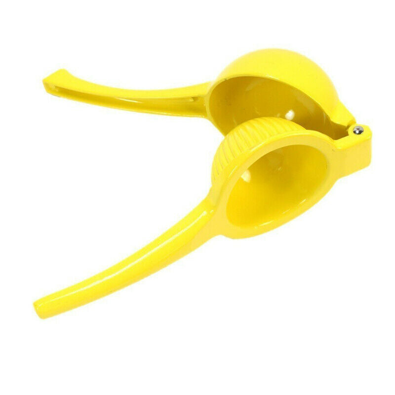 Metal n and orange fruit press Juicer yellow L8X5X5