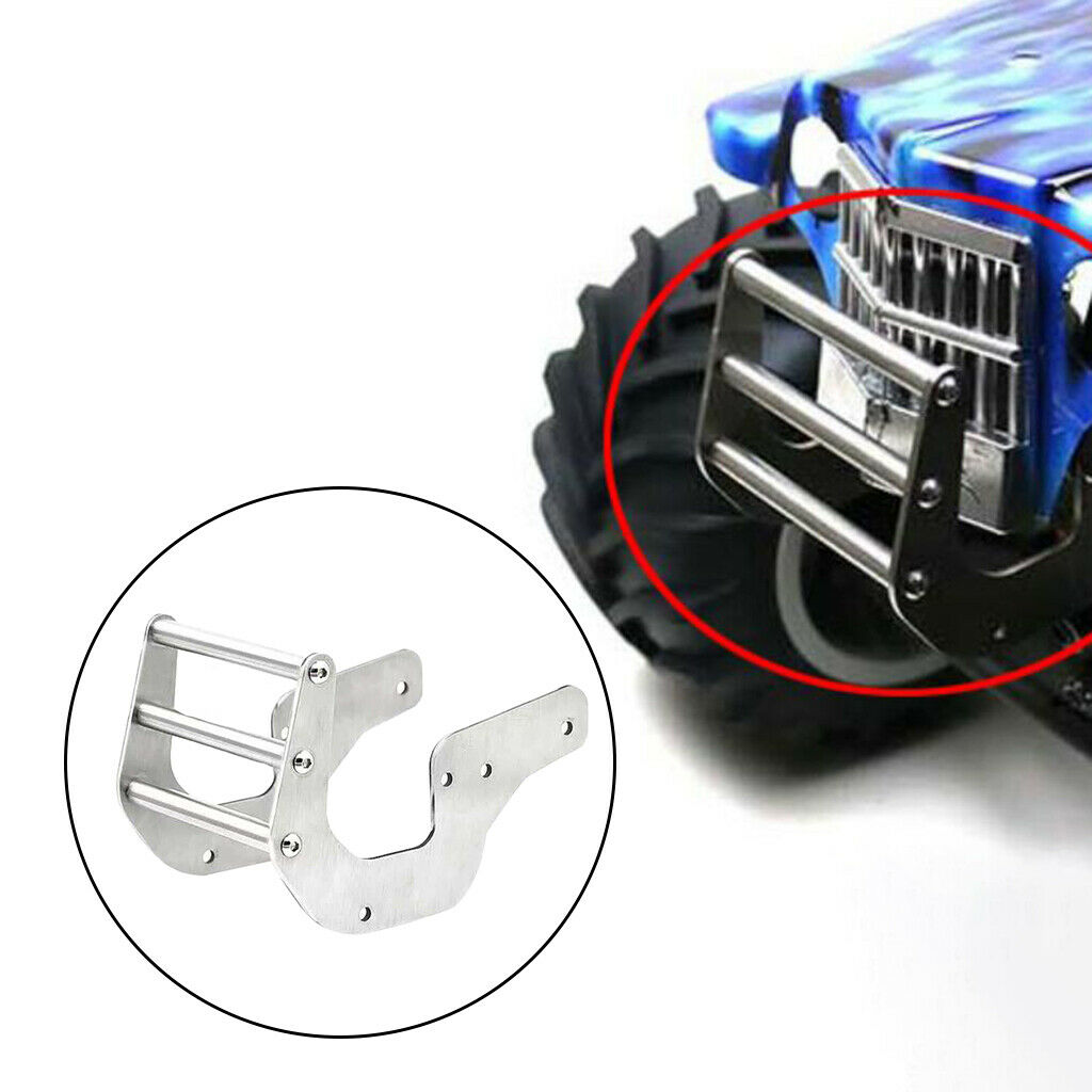 RC Car Metal Front Bumper for LOSI LMT 1/10 RC Monster Truck Assembly Parts