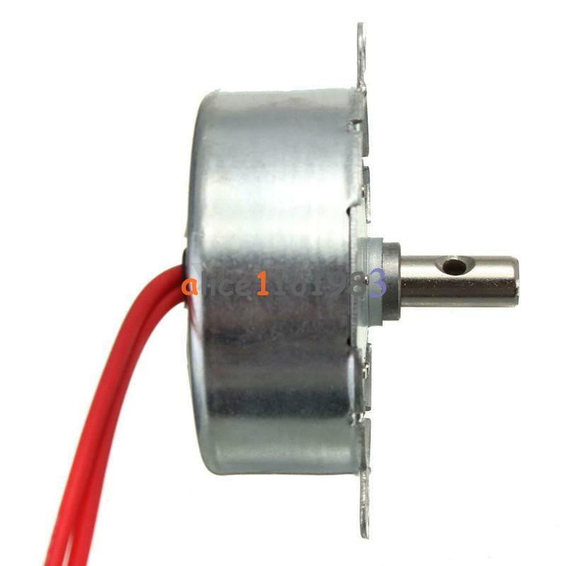 Pro TYC 50 AV 12V 4W 50/60Hz Synchronous Motor 5/6RPM CW CCW Microwave Turntable