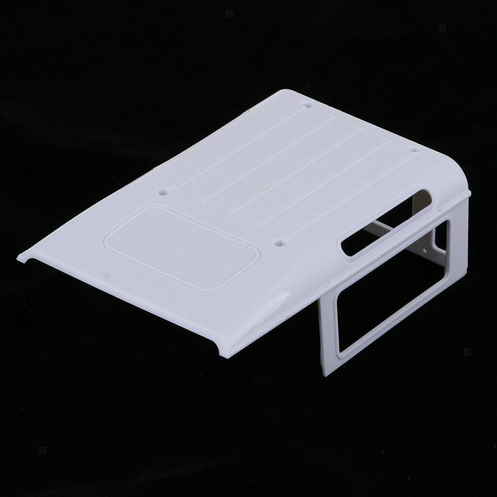 Plastic Car Roof Replacement Part Cover White for MN-90 D90 1/12 RC Rock Crawler