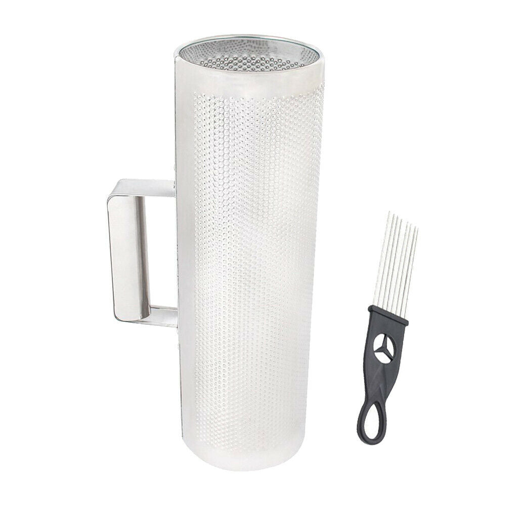 Stainless Steel Latin Percussion Pro Merengue Guiro with Scraper 12 inch