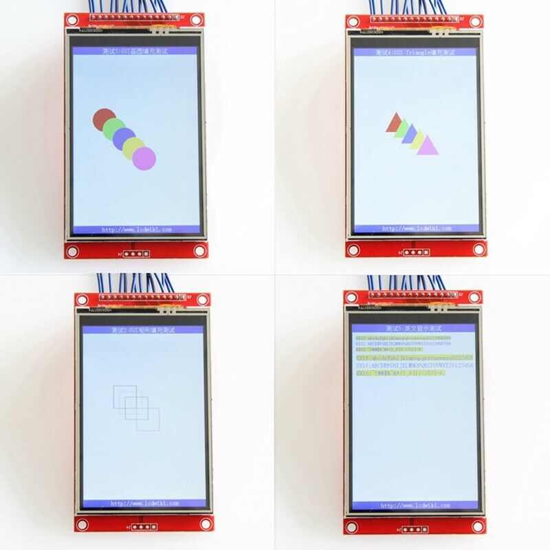 3.5 Inch 480x320 SPI Serial TFT LCD Module Display Screen with Press Panel DriZ9