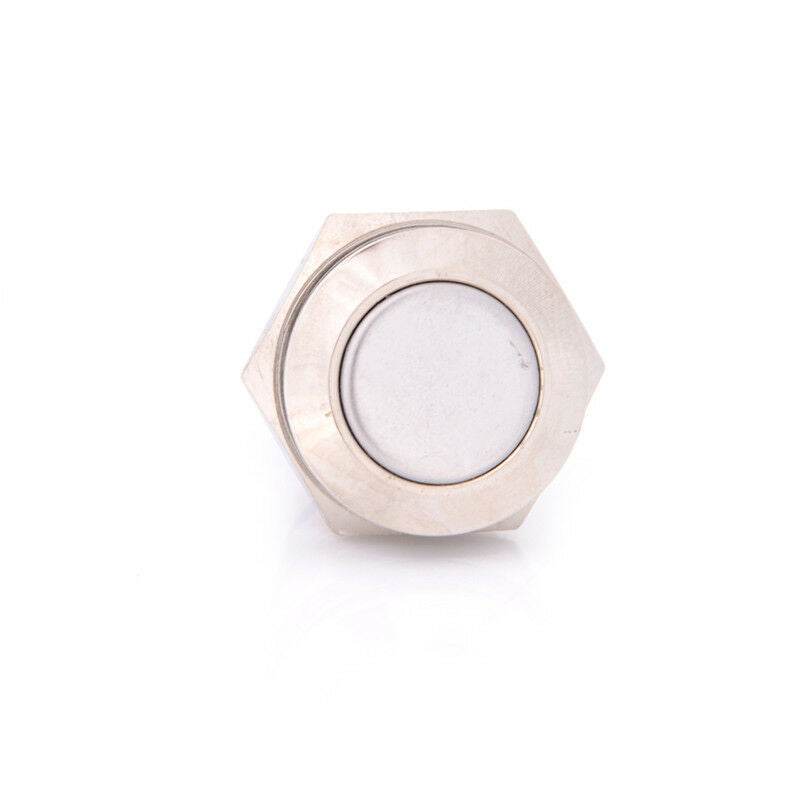 Hot 16mm Start Horn Button Momentary Stainless Steel Metal Push Button Sw.l8