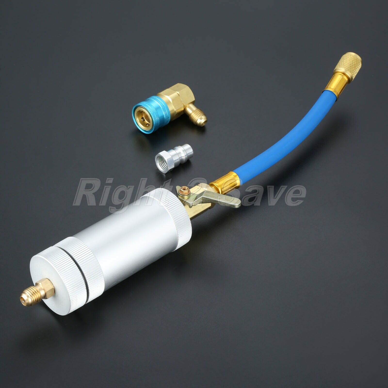 Car Auto A/C AC Filler R134A R12 R22 Oil&Dye Injector 2 OZ Injection Tool