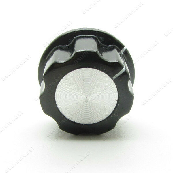 10 x Rotary Potentiometer Pot Knob Cap for 6mm Shaft + Counting Dial 0-100 Scale