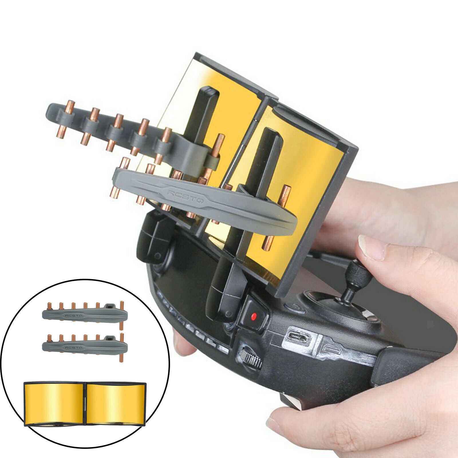 RC Yagi Antenna Replaces for Mavic air/Mavic mini/Mavic 1/Mavic 2 Drone