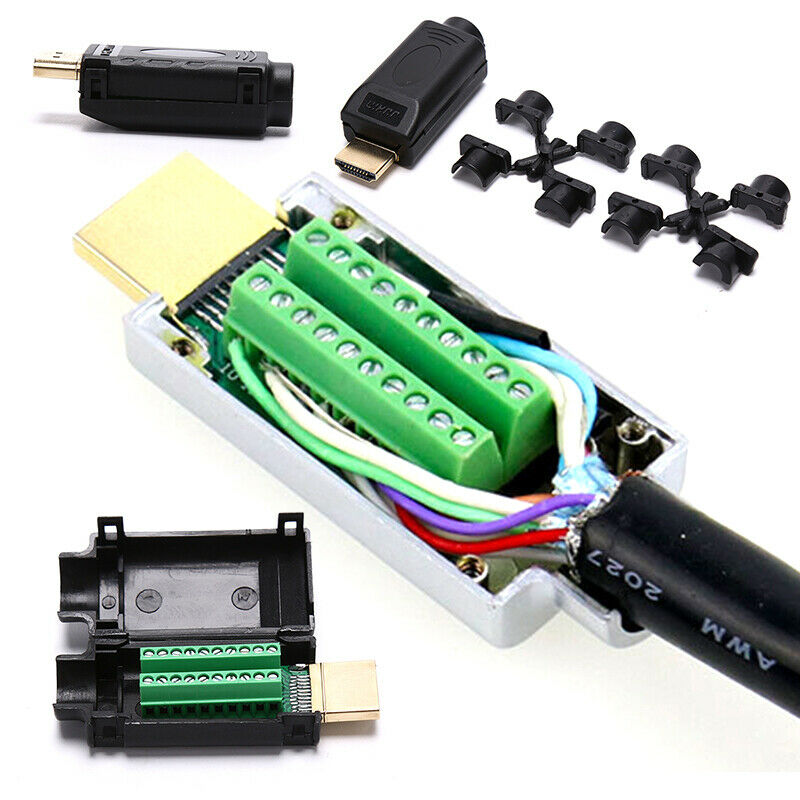 HDMI 2.0 Adapter Connector Breakout to 20P Terminal Board With Housing Sh Gc XC