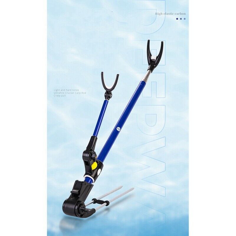 Bold and Hard Fishing Rod Holder Portable Teles Fishing Hand Rod Holder SuppU8G7