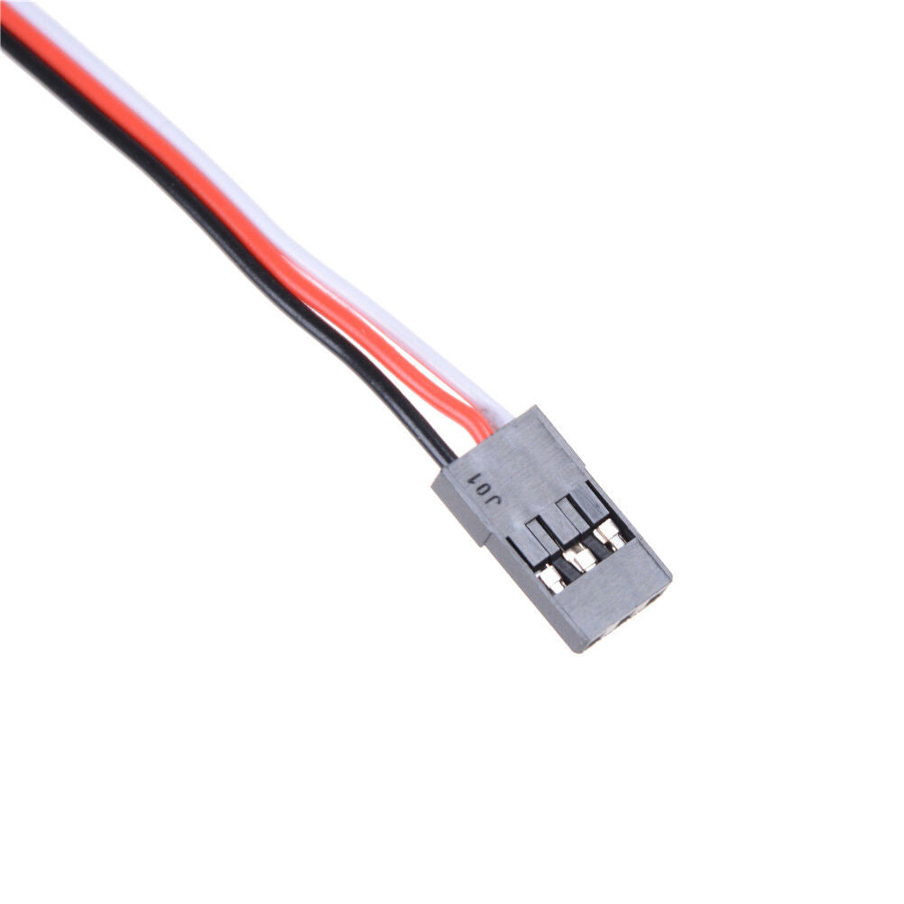 10Pcs 10cm 26AWG to Male JR Plug Servo Extension Lead Wire Cable  DD