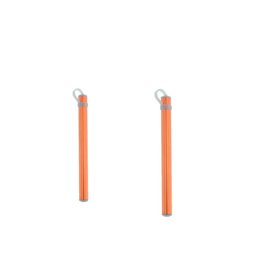 2pcs Travel Chopsticks Storage Case Box Tube Pipe
