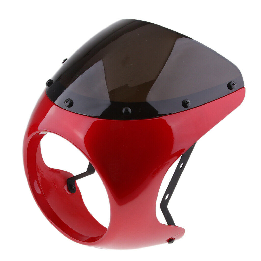 Headlight Fairing Wind Screen Windshield Cover Mounting Screw Red